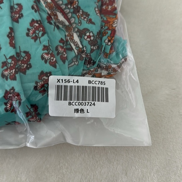 Beachsissi Floral Print Dress Swim Cover Up NWT - Picture 9 of 9